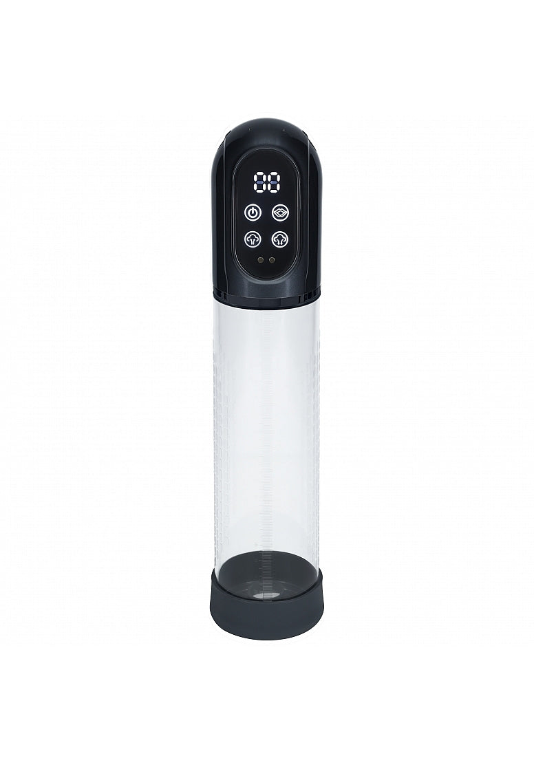 Shots Toys | PUMPED Engage Automatic Penis Pump - Gun Metal Auto Penis Pump