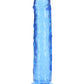 Shots Toys | REALROCK Crystal Clear 11" Straight Dildo No Balls - Blue