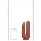 Shots Toys | REALROCK - Double Trouble 7"/8" Realistic Dildo - Tan