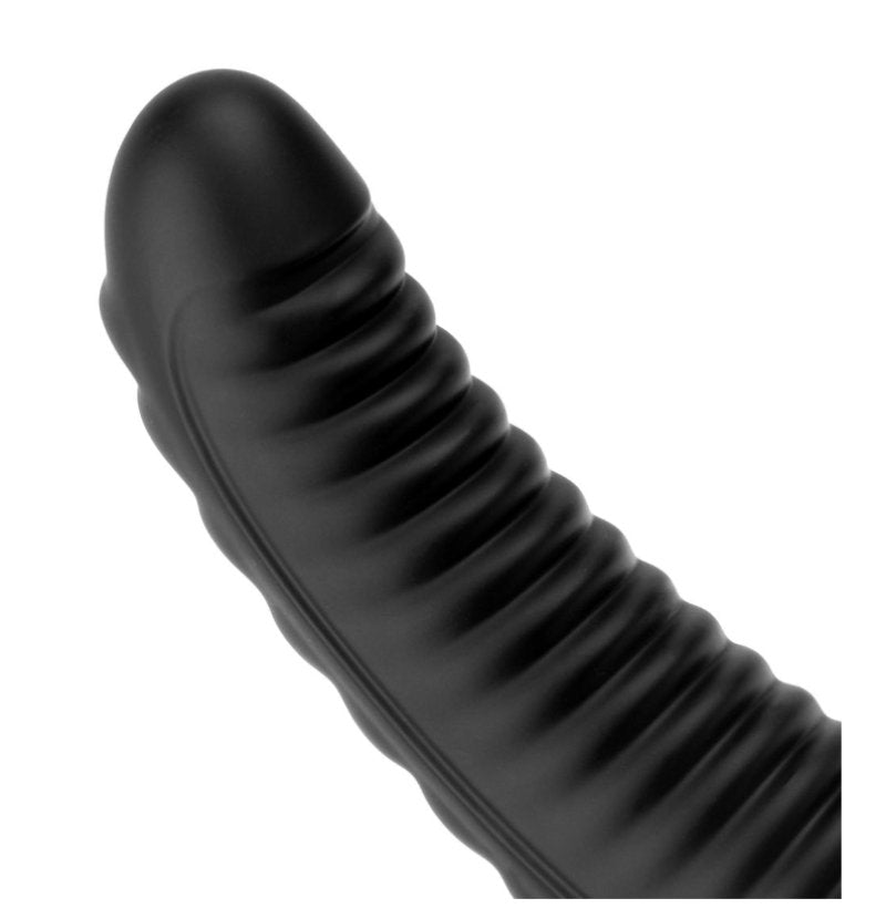 BUTTR Double Ribbed Butt Plug 26cm