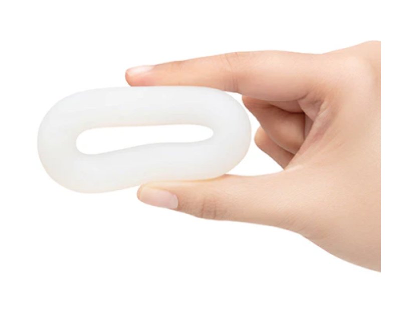 COTR | B-Vibe Flex Ring Loop - Silicone Cock Ring - Clear