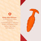 COTR | B-Vibe Swirl Textured Vibrating Plug - Orange