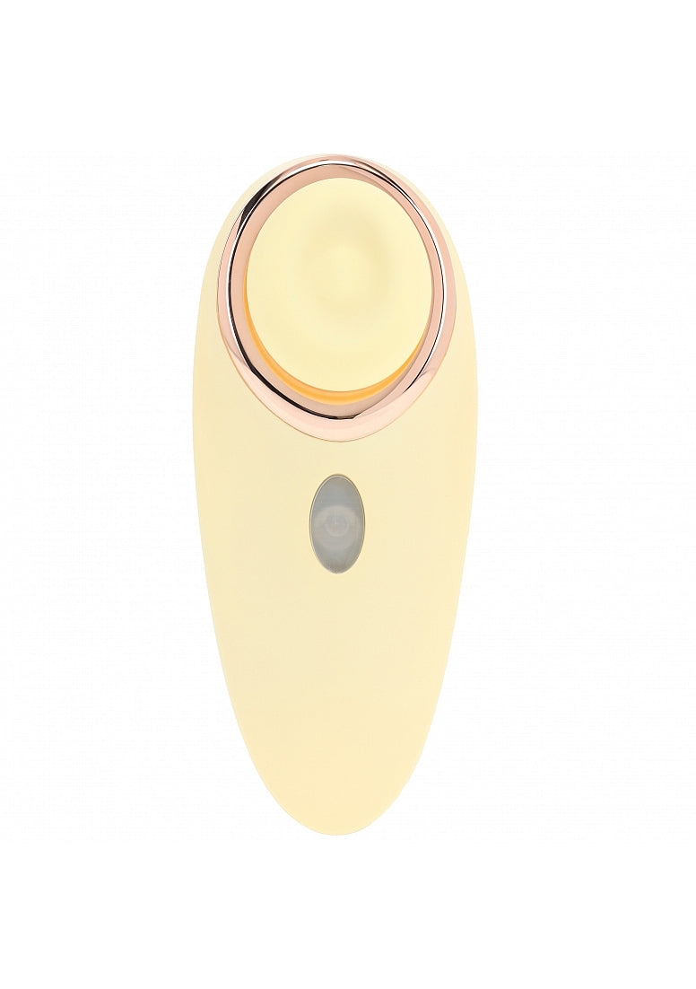 Shots Toys | LOVELINE Aurie - AirTapTech Tapping and Sucking Vibrator - Yellow