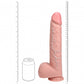 Shots Toys | REALROCK - Realistic Extra Long Dildo with Balls 14" / 35.5cm - Flesh