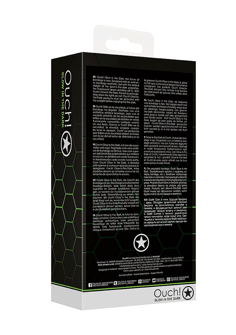 Shots Toys | OUCH! Rope - 5m/16 Strings - Glow in the Dark