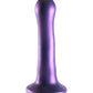 Shots Toys | OUCH! Ultra Soft Curvy G-Spot Dildo - 7" / 17 cm - Metallic Purple