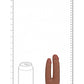 Shots Toys | REALROCK - Double Trouble 5"/6" Realistic Dildo - Tan