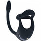 Shots Toys | LEVELZ - Remote Control Vibrating Silicone Tri O Cock Ring with Prostate Stimulator - Black