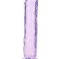 Shots Toys | REALROCK Crystal Clear 10" Straight Dildo No Balls - Purple