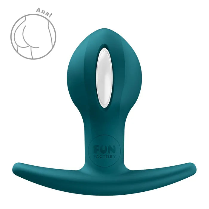 Fun Factory B Ball Uno Anal Weighted Butt Plug Bottle Green