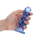 Shots Toys | REALROCK Crystal Clear 5.5" Curvy Dildo/Plug - Blue