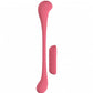 Shots Toys | LOVELINE FlexEase - Remote Controlled Flexible Dual Ended Vibrator - Pink