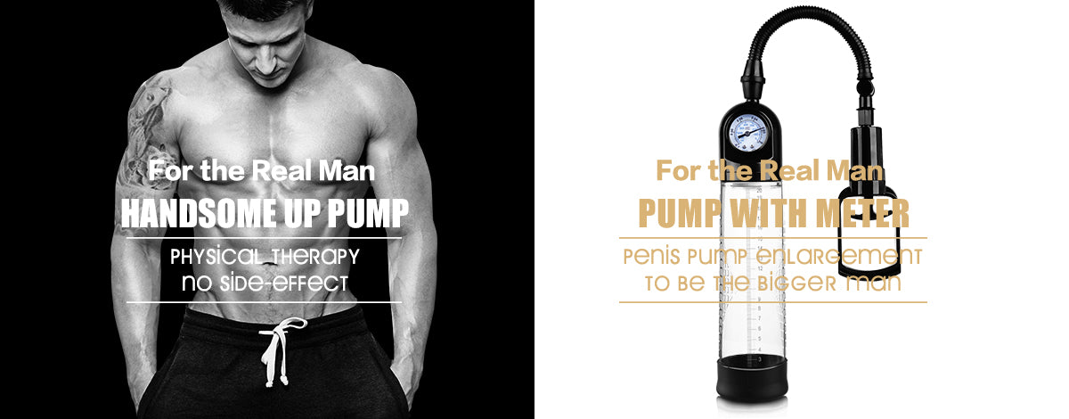 Canwin MEN Pull Rod Penis Pump with Gauge