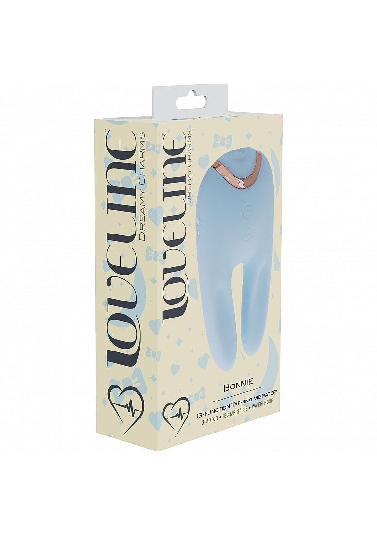Shots Toys | LOVELINE Bonnie - Double-Ended Clitoral Vibrator - Blue