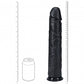 Shots Toys | REALROCK - Realistic Extra Long Dildo no Balls 15" / 38.1cm - Black