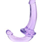 Shots Toys | REALROCK Crystal Clear 6" Strapless Strap On - Purple