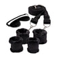 WhipSmart Fuzzy Bedroom Bondage Kit - Under The Bed Restraint Set