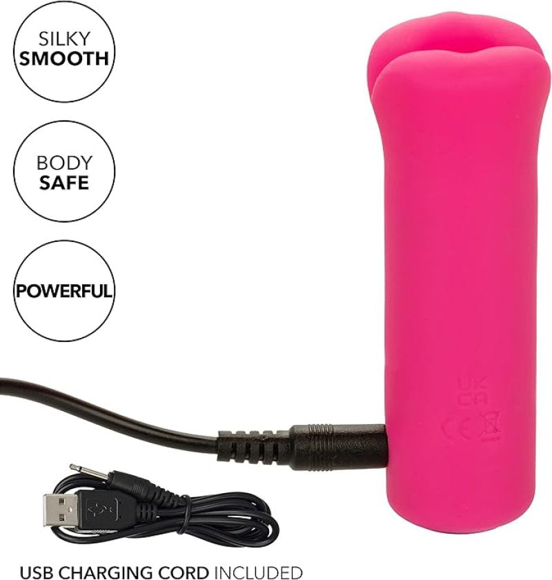 Calexotics Kyst Lips Mini Bullet Vibrator - Pink