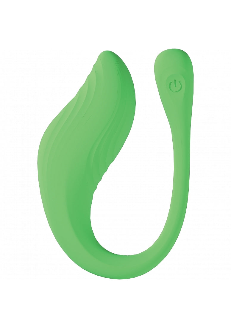 Shots Toys | LOVELINE Velvet G-Spot - Remote Controlled G-Spot Massager - Green