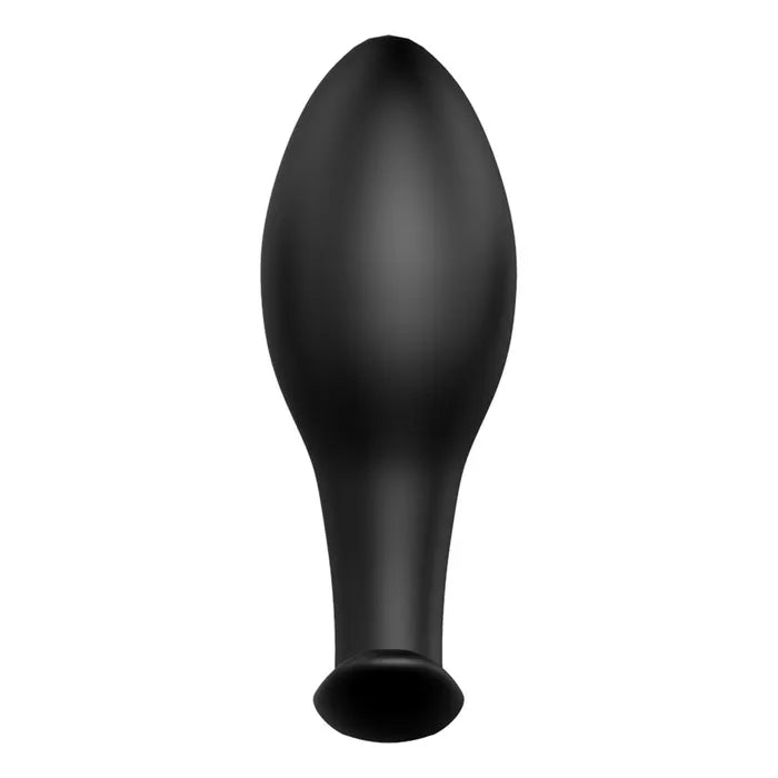 Party Up JEFF Silicone Plug - Black 8.5cm Butt Plug