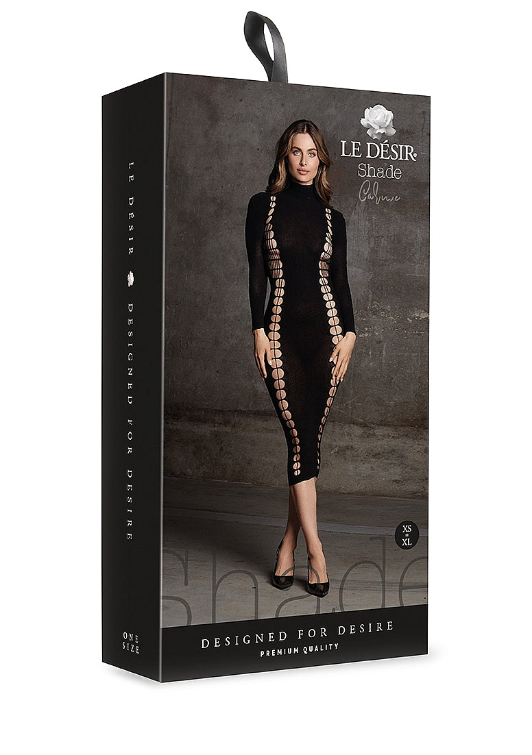 Le Desir Shade - Shade - Carme XI - Dress with Turtleneck Black Size OS