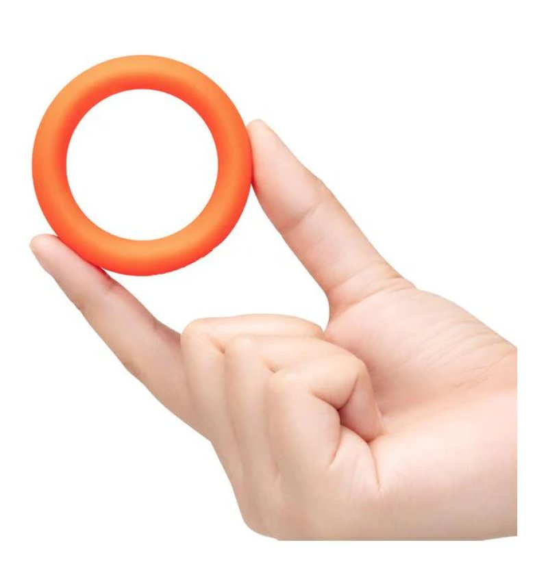 COTR | B-Vibe Snug Ring 40mm Snug Fit Silicone Cock Ring - Orange