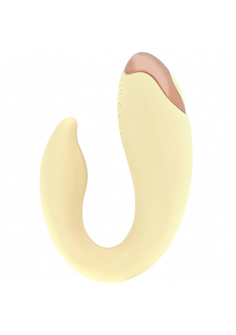 Shots Toys | LOVELINE Daydream - Remote Control 2in1 G-Spot and Clitoral Vibrator - Yellow