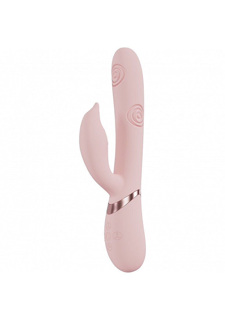 Shots Toys | VIVE Pallina Triple Motor G-Spot Vibrating Tapping Beads Clit Stimulator Pink