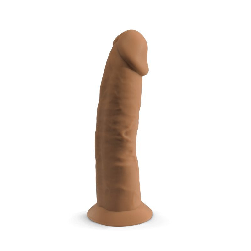 Adrien Lastic Silexd 7.5" Model 2 Realistic Silicone Dildo - Brown
