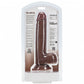 Shots Toys | REALROCK Straight Realistic Dildo with Balls - Brown 20.5cm (8") Dong