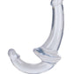 Shots Toys | REALROCK Crystal Clear 6" Strapless Strap On - Translucent