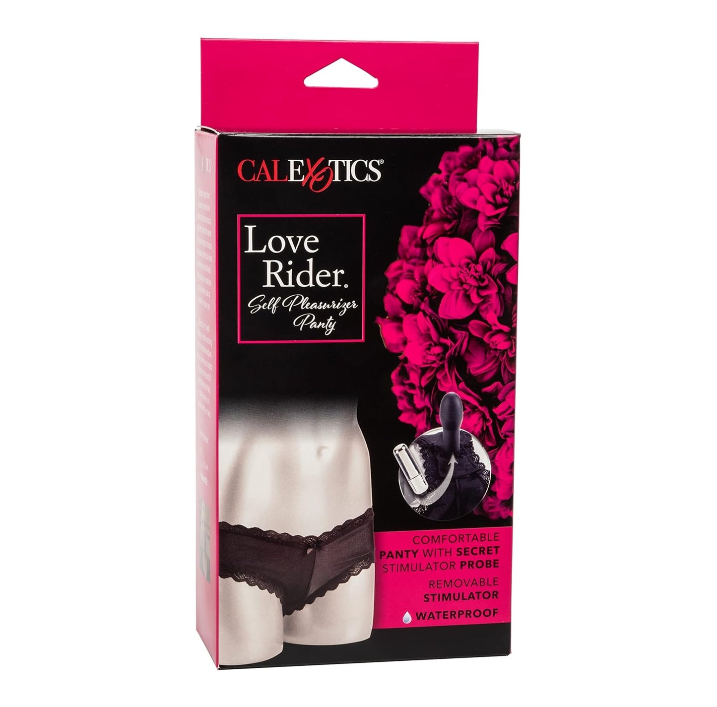 Calexotics Love Rider Self Pleasurizer - Vibrating Probe Panties