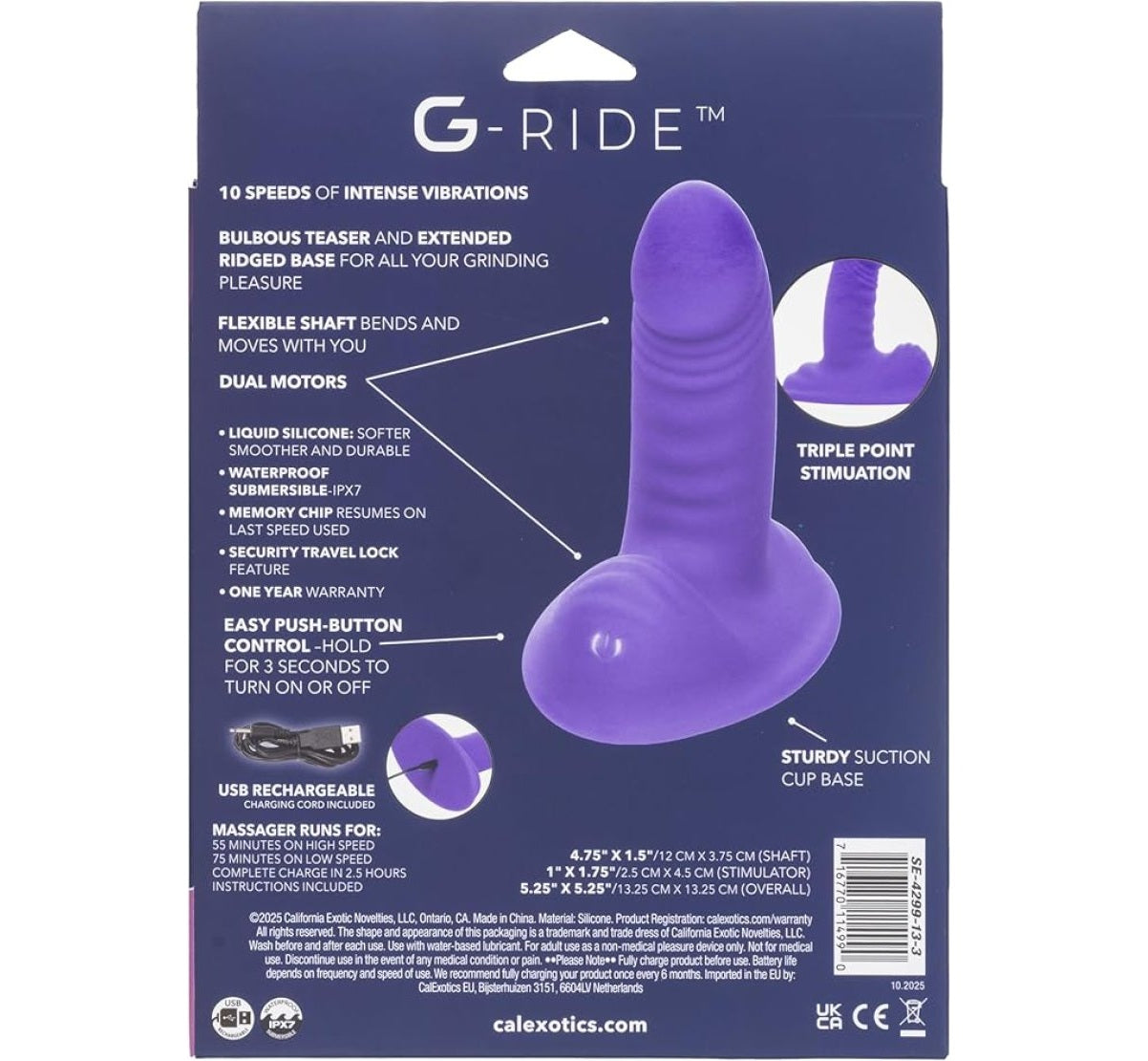 Calexotics G-Ride Thrill Ride Vibrator