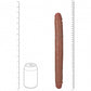 Shots Toys | REALROCK 35cm Slim Double Dildo - Tan (14") Slim