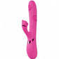 Shots Toys | VIVE Fiore Triple Motor G-Spot Air Wave Vibrating Tapping Flared Clit Stimulator Pink