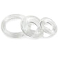 ScreamingO RingO x3 Cock Rings Clear - 3 Pack