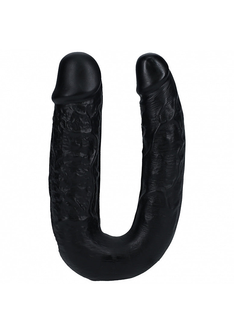 Shots Toys | REALROCK - U Shaped Double Dildo 5" - Black