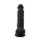Adrien Lastic Silexd 7" Model 1 Realistic Silicone Dildo - Black