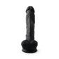 Adrien Lastic Silexd 8" Model 1 Realistic Silicone Dildo - Black