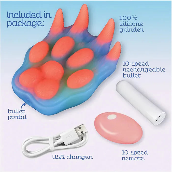 Icon Brands | Alien Nation - Pantera Vibrating Fantasy Grinder Pad with Remote