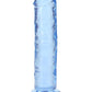 Shots Toys | REALROCK Crystal Clear 6" Straight Dildo No Balls - Blue