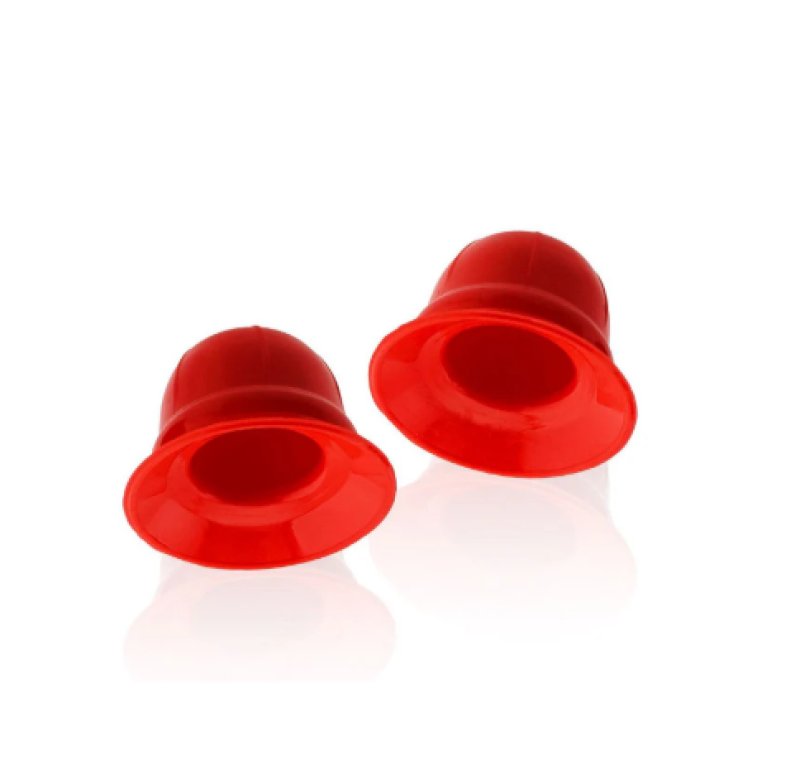 Hunkyjunk Nano Nips “Just The Tip” Nipple-Nubs Nipple Suckers Red