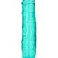 Shots Toys | REALROCK Crystal Clear 11" Straight Dildo No Balls - Turquoise