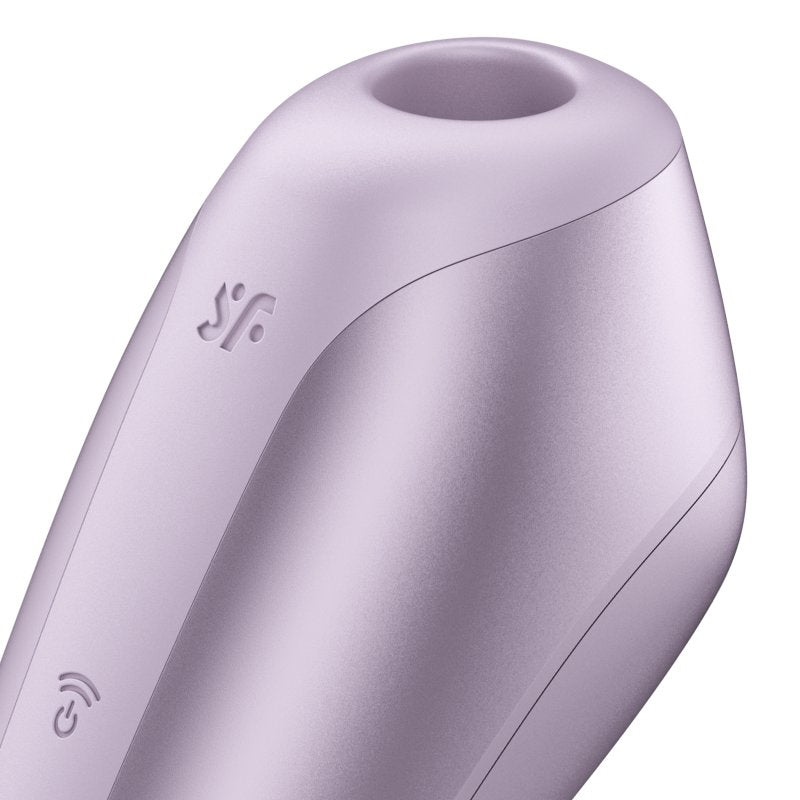 Satisfyer Love Breeze Battery Series - Air Pulse Clitoral Vibrator - Violet