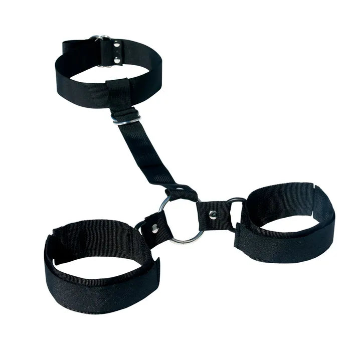 Sportsheets Sex & Mischief Shadow Neck and Wrist Restraint