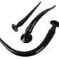 Orion | You2Toys Super Long Flexible Butt Plug Set Super Long Flexible Butt Plug Black