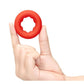 COTR | B-Vibe Flex Ring Grip - Ultra Soft Silicone Cock Ring - Red