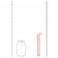 Shots Toys | LOVELINE Aurora - 6.3" G-Spot Glass Vibrator - Pink