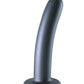 Shots Toys | OUCH! Smooth G-Spot Dildo - 6" / 14.5 cm - Gun Metal