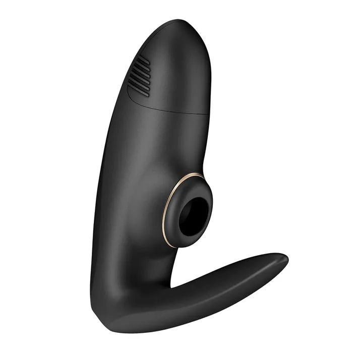 Satisfyer Pro 4 Couples - Battery Series - U-Shaped Couples Vibe with Air Pulsation - Black